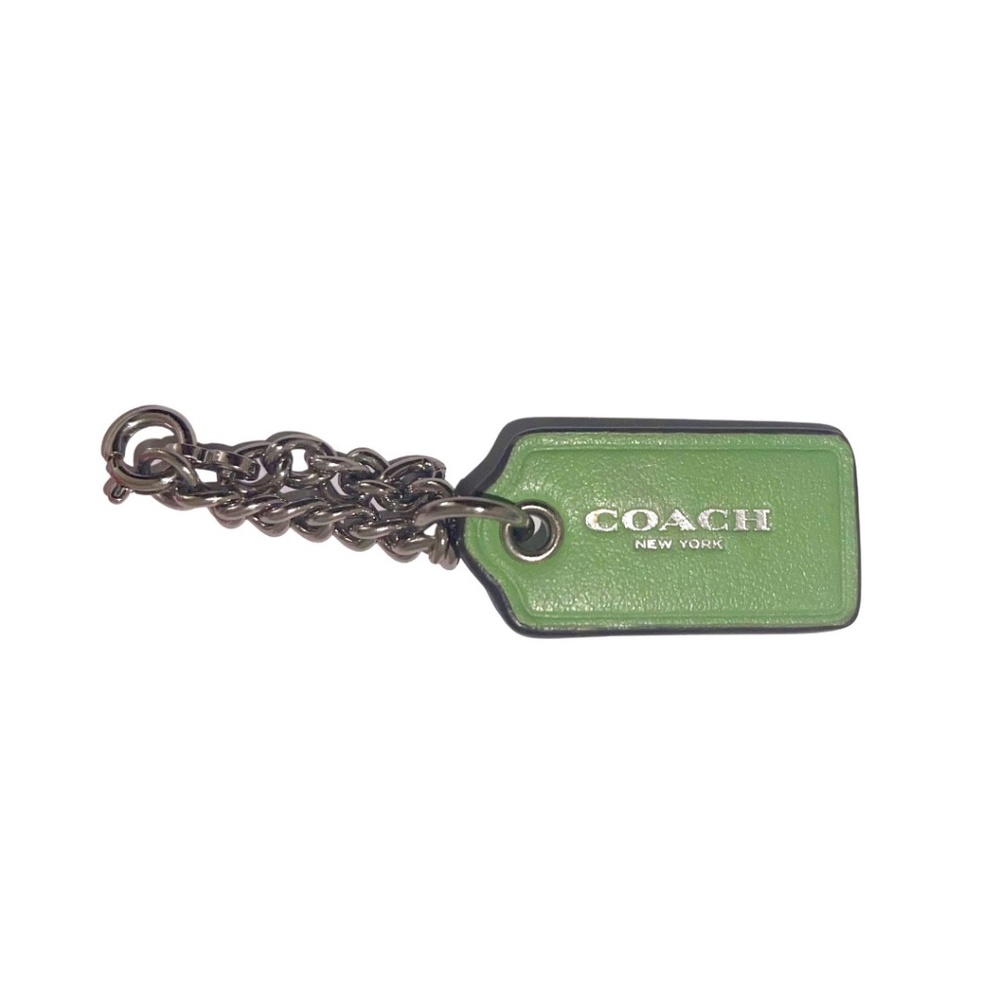 Coach Leather Hang Tag